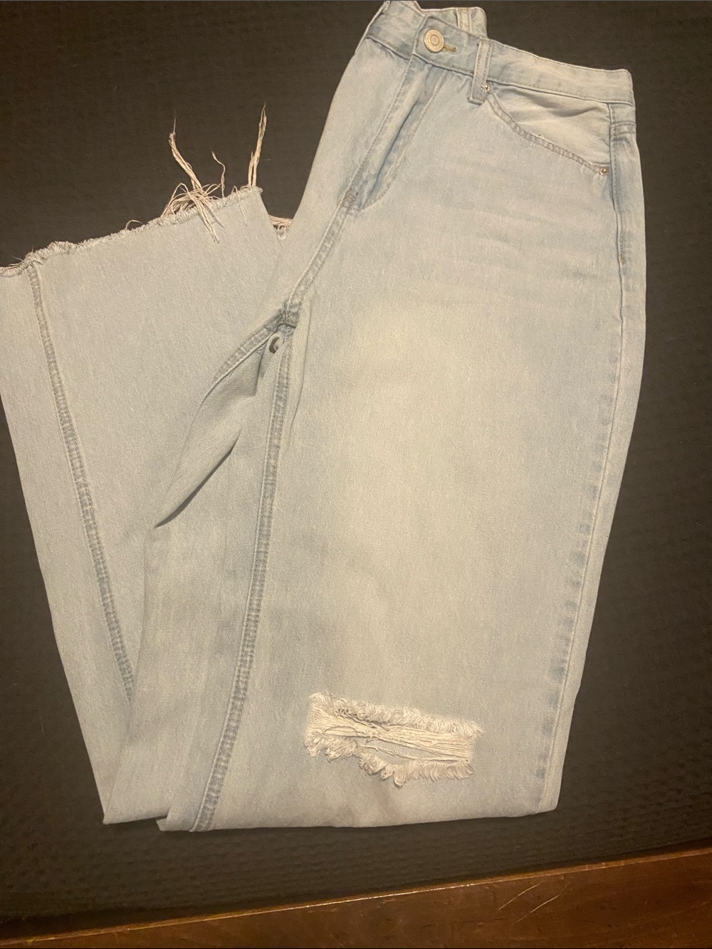 YMI raw hem jeans